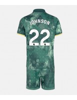 Tottenham Hotspur Brennan Johnson #22 Kolmaspaita Lasten 2024-25 Lyhythihainen (+ shortsit)